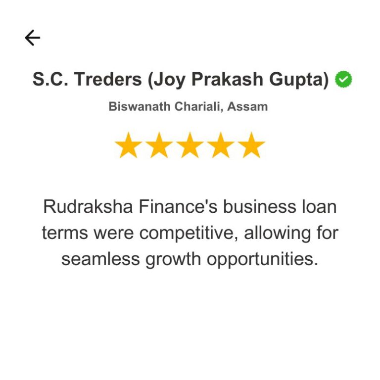 Rudraksha Finance Testimonial (5)